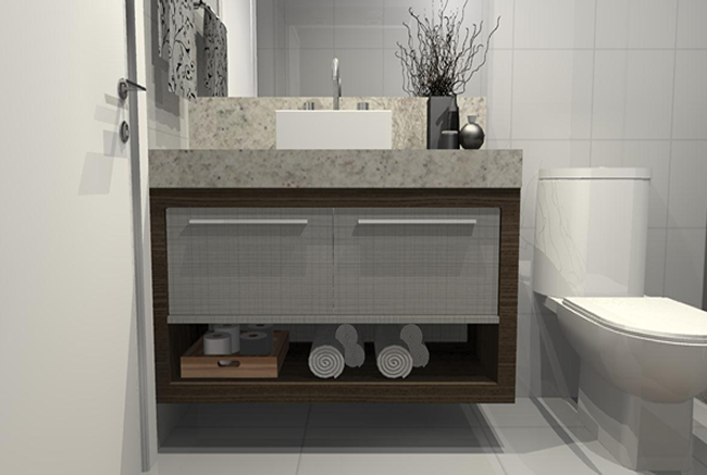 móveis para banheiro sob medidas em Sorocaba