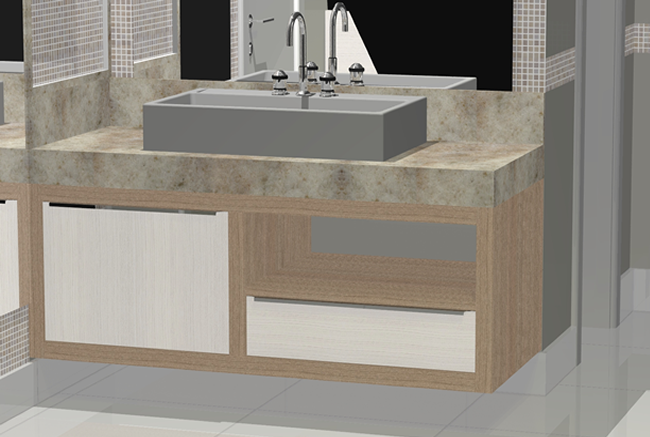 móveis para banheiro sob medidas em Sorocaba